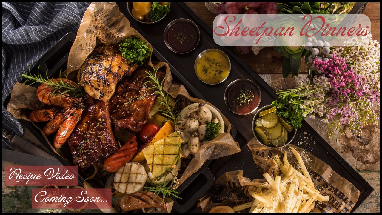 Sheet Pan Dinner YouTube Thumbnail